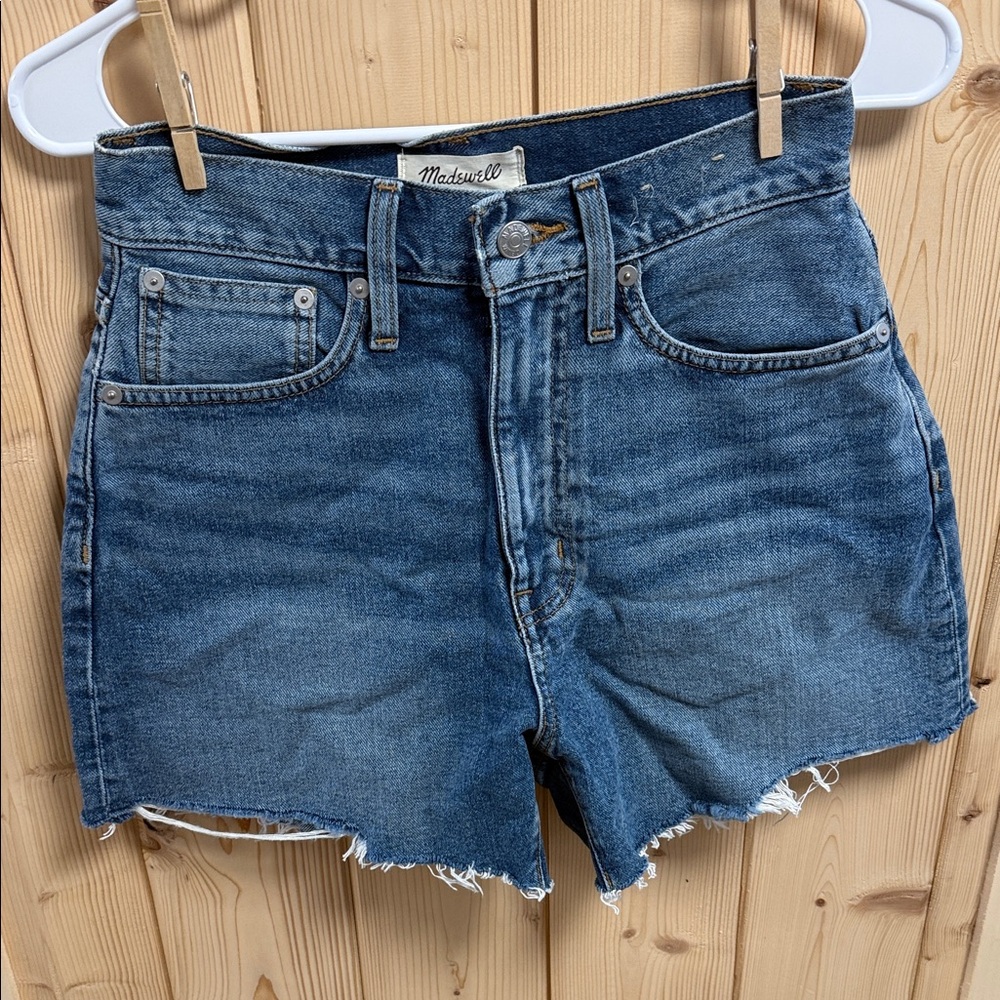 Madewell Women's Classic Blue Jean Shorts